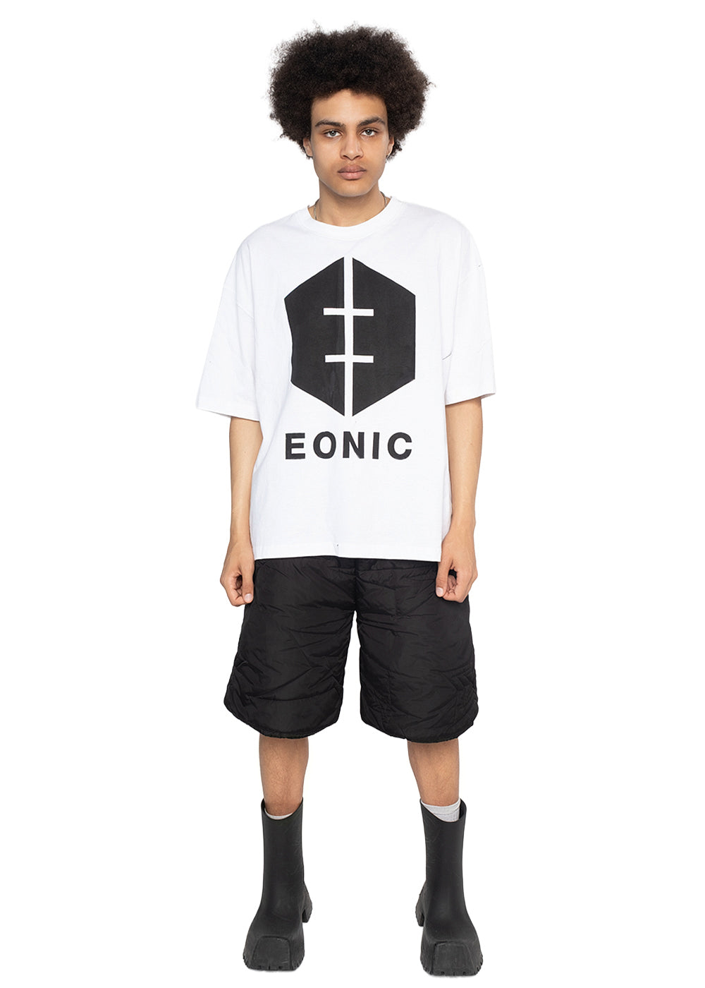 Icon Logo Tee White