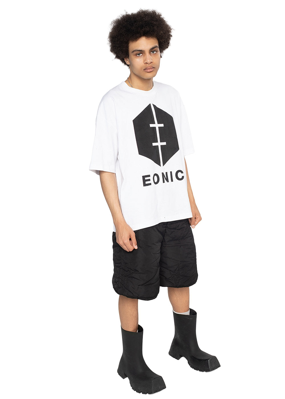 Icon Logo Tee White