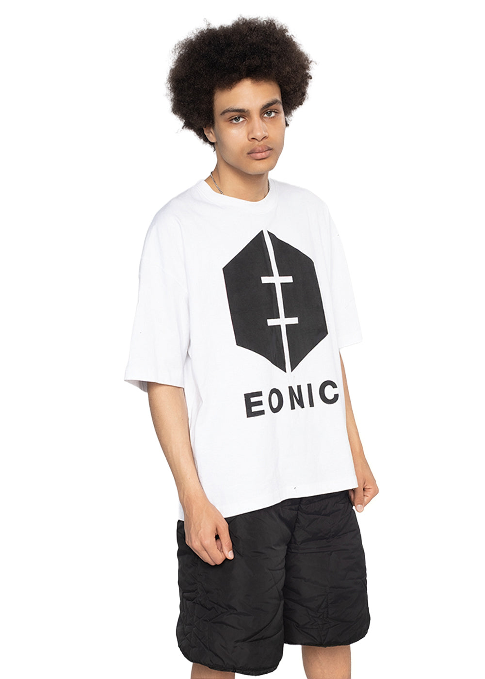 Icon Logo Tee White