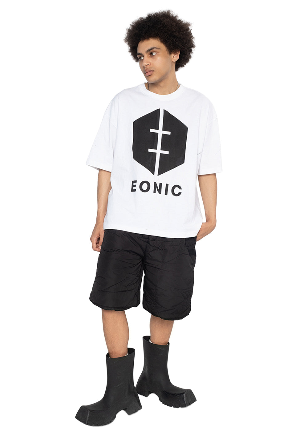 Icon Logo Tee White