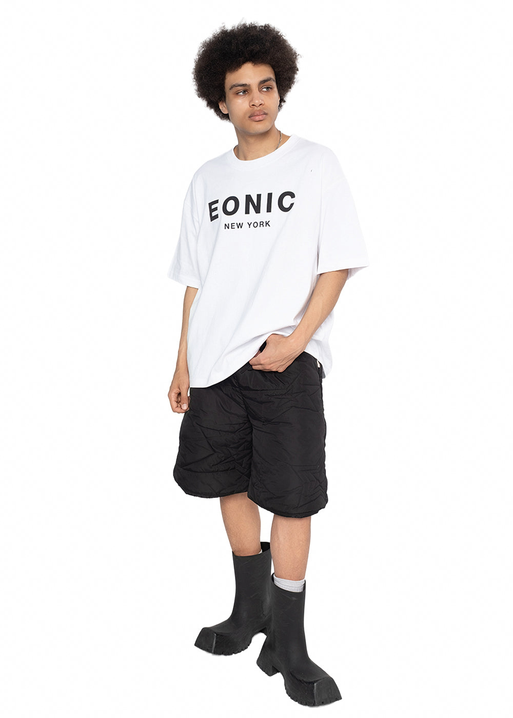 Basic Logo Tee White
